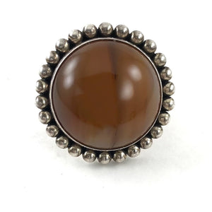 Magical Domed Agate<br>By Artie Yellowhorse<br>Size: 6