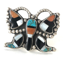 Load image into Gallery viewer, Vintage Butterfly Ring&lt;br&gt;Size: 8
