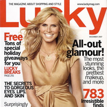 Load image into Gallery viewer, LUCKY Magazine December 2007
