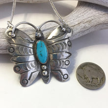 Load image into Gallery viewer, Vintage Butterfly Necklace
