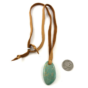 Turquoise On Leather<br>By Jennifer Medina