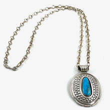 Load image into Gallery viewer, Kingman Shadowbox Pendant&lt;br&gt;By Delbert Gordon
