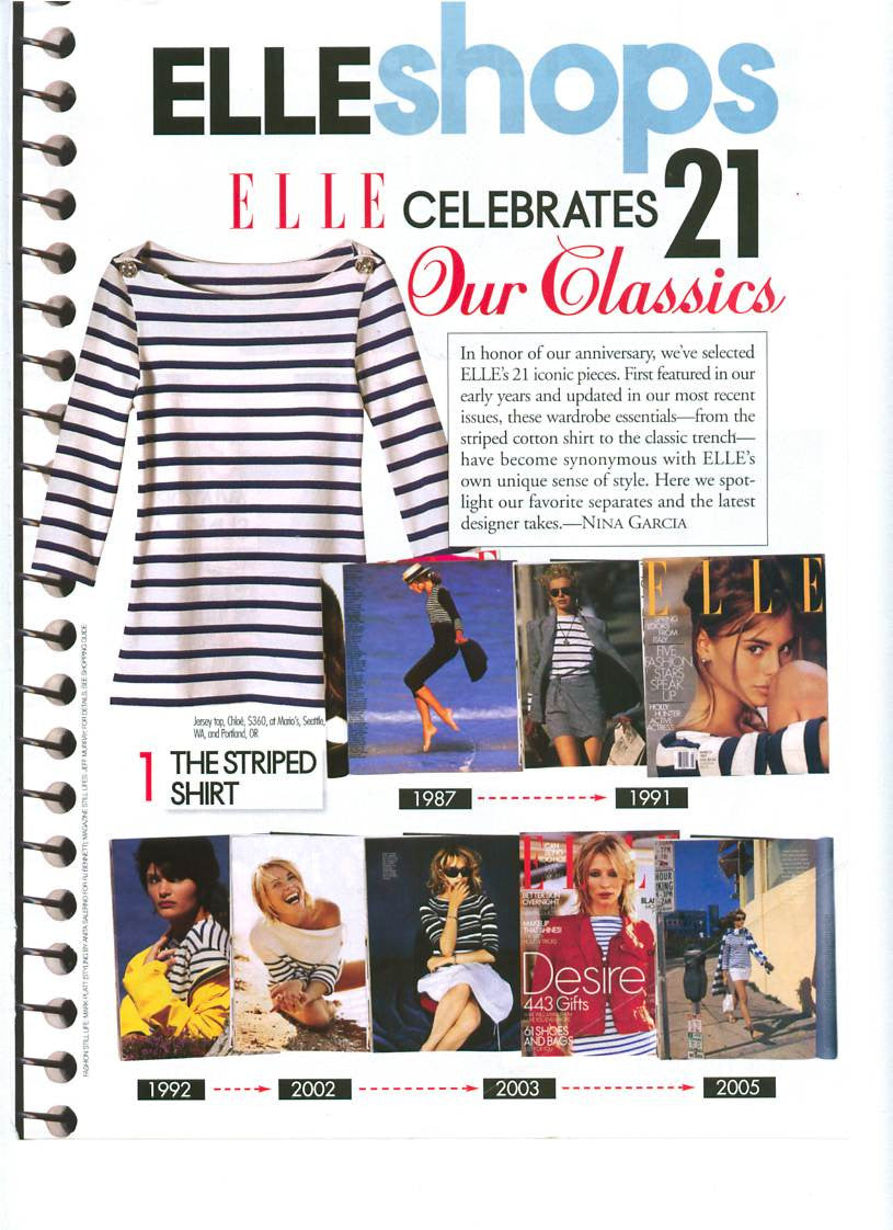 October 2005  ELLE Magazine