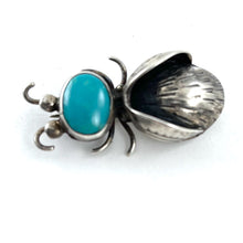 Load image into Gallery viewer, Vintage Navajo Bug Pin
