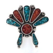 Load image into Gallery viewer, Vintage Headdress Ring&lt;br&gt;Size: 6
