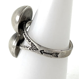 Fred Harvey Era Silver Ring<br>Size: 7.5