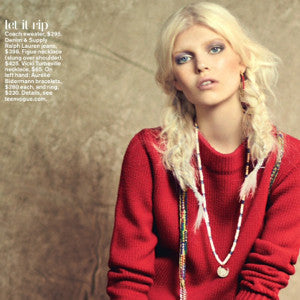 Teen Vogue-November 2014 La Boheme